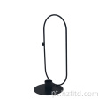 Velulador de forma oval de metal para sala de estar